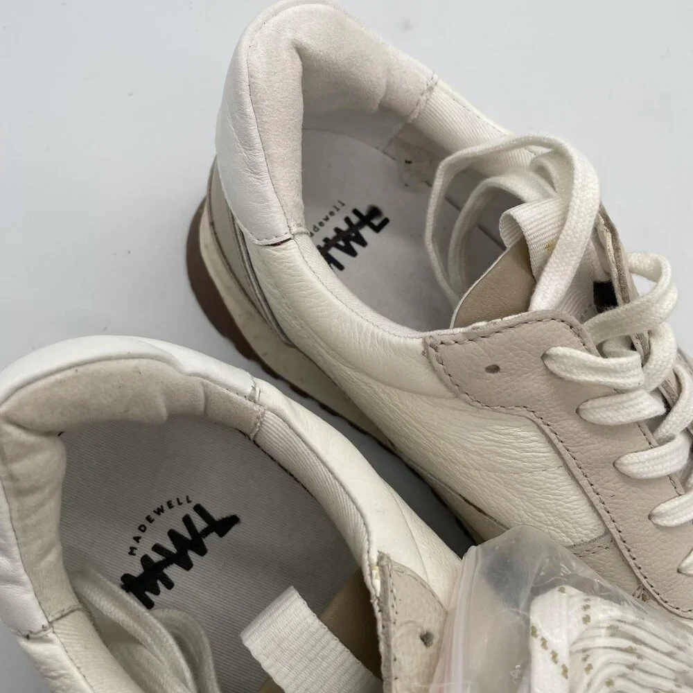 Madewell MWL Kickoff Trainer Shoes Mens Size 9 Womens 10.5‎ Leather Sneakers